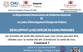 P4DP (Primary Care Practice Data for Public Health) est un entrepôt de données de santé en soins primaires 
